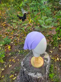 Image 1 of Merino Wool Stretchy Wrap in Lavender 