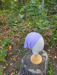 Image 4 of Merino Wool Stretchy Wrap in Lavender 