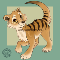 Image 2 of Thylacine Sticker
