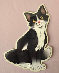 Image 1 of Tuxedo Cat Sticker