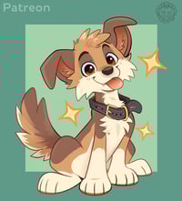 Image 2 of Puppy Power Sticker