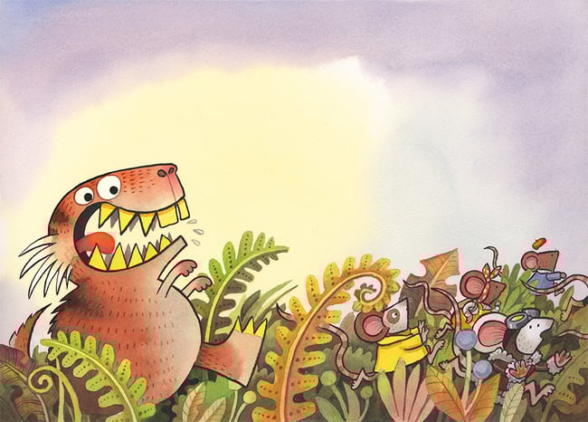 Mousehole to the Centre of the Earth: It's the Hamstersaurus Rex!