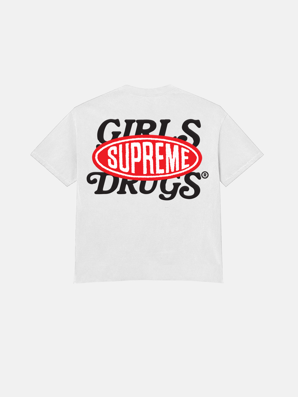 Image of GIRLS ARE DRUGS® x SUPREME® TEE  - WHITE