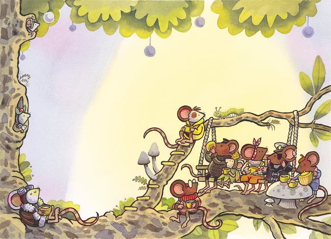 Mousehole to the Centre of the Earth: Breakfast at the Treehouse