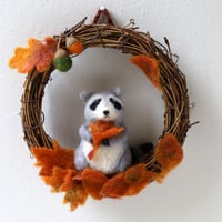 Image 3 of Workshop Registration - Raccoon Wreath