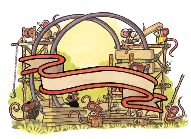 Mousehole to the Centre of the Earth: Building the Hamster Wheel