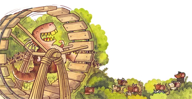 Mousehole to the Centre of the Earth: Happy Hamstersaurus Rex