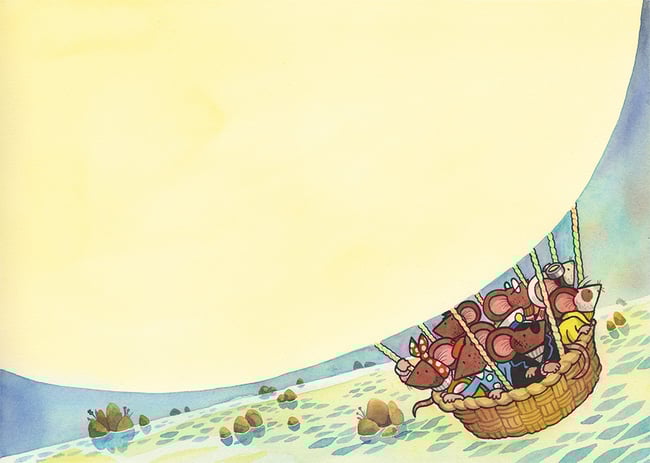 Mousehole to the Centre of the Earth: Sunlit Balloon