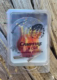 Image 1 of Campfire & Chill - A Rockytop Wax Works exclusive custom houseblend fragrance 
