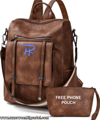 Rustic EMBROIDERED Backpack