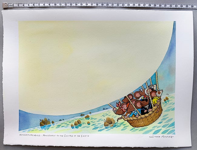 Mousehole to the Centre of the Earth: Sunlit Balloon