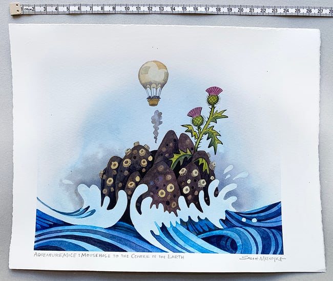 Mousehole to the Centre of the Earth: The Secret Island