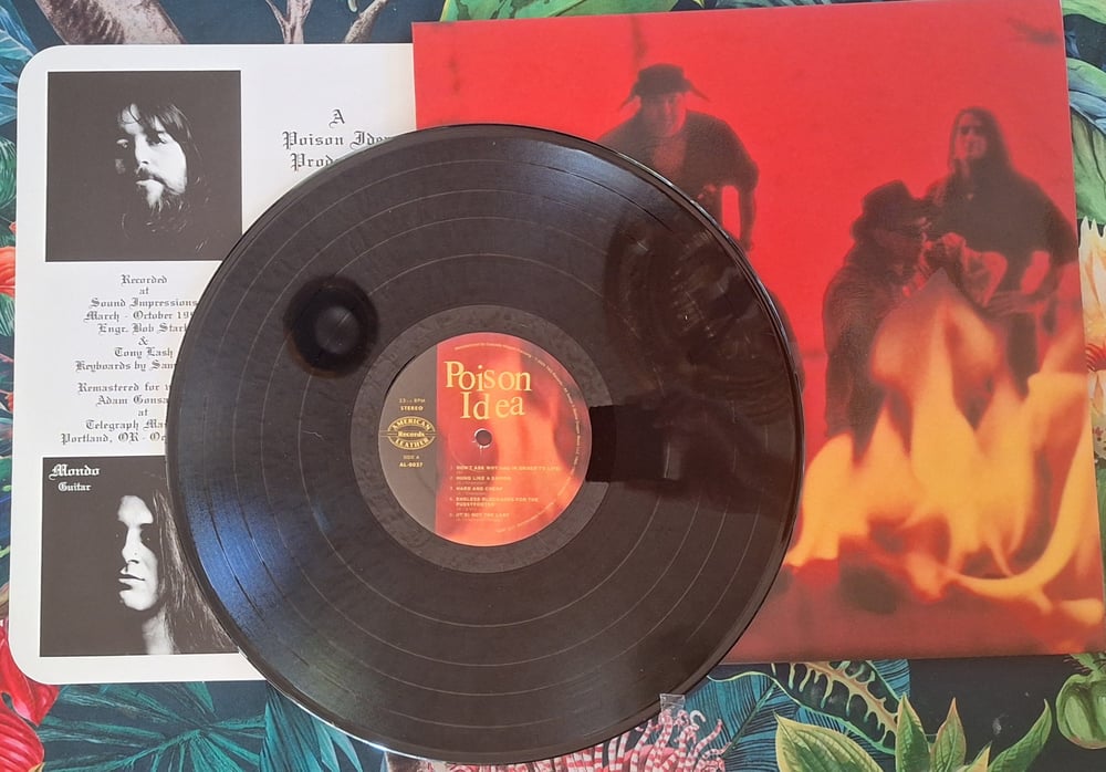 Image of WE MUST BURN single record issue 