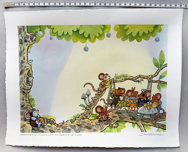 Mousehole to the Centre of the Earth: Breakfast at the Treehouse