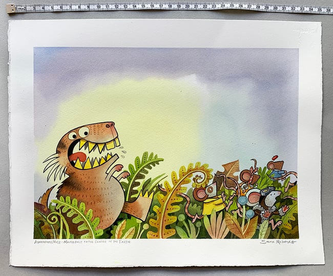 Mousehole to the Centre of the Earth: It's the Hamstersaurus Rex!