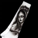 Virgin Mary "Madre Mia" Socks ORIGINAL ARTWORK #2