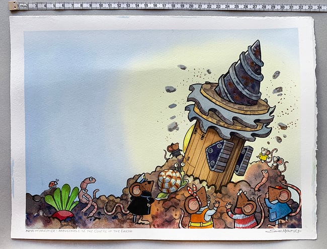 Mousehole to the Centre of the Earth: Mechanical Mole Emerges