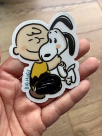 Big Hugs CLEAR Sticker