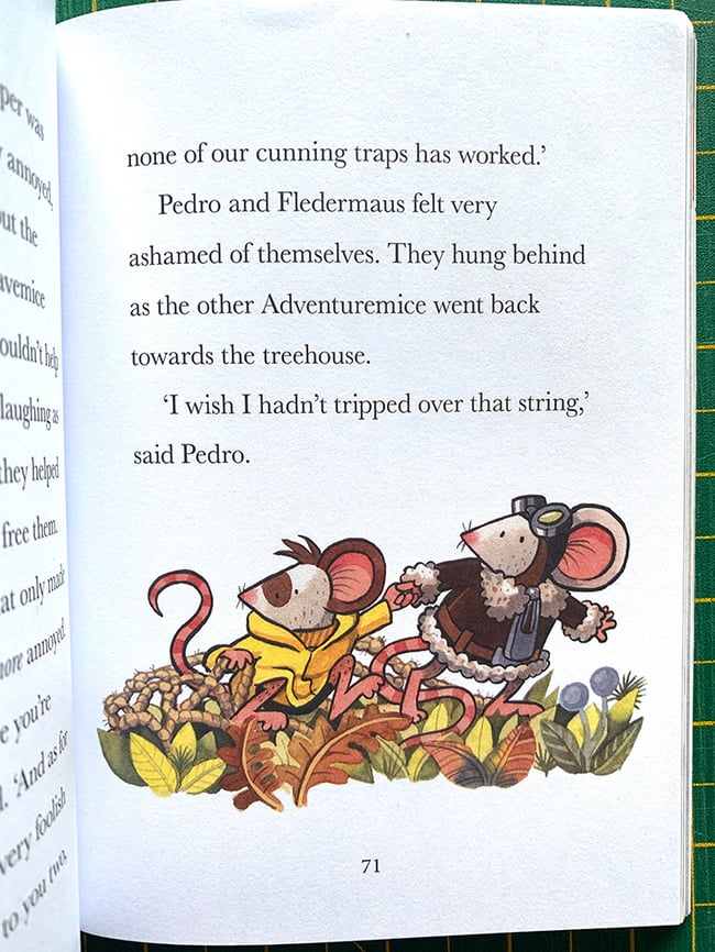 Mousehole to the Centre of the Earth: Fledermaus helps Pedro up