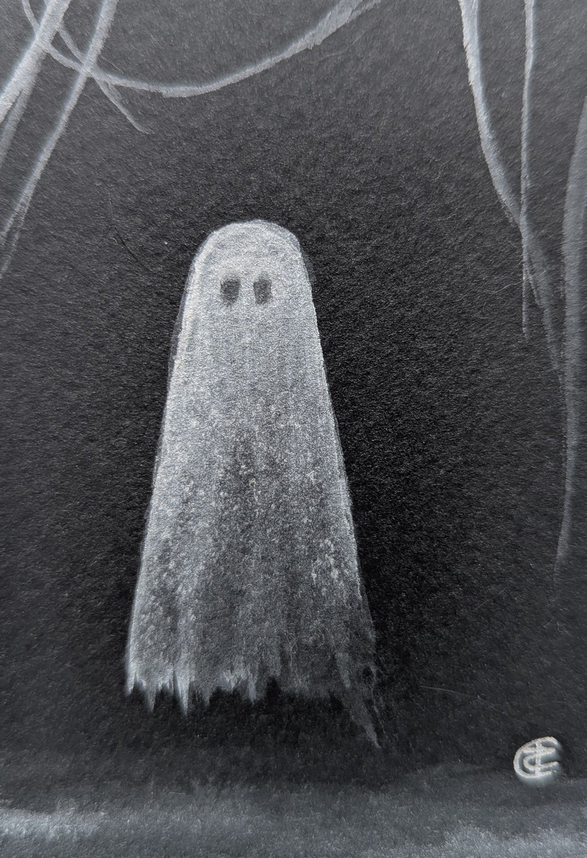 AuGhost 29 "DISSIPATE" ACEO