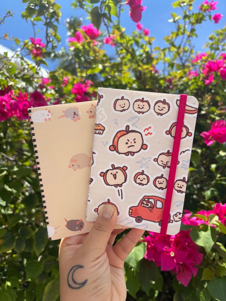 Mini travelsize sketchbook