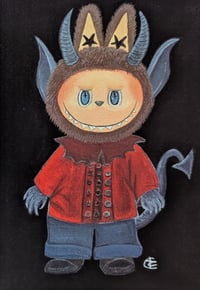Satanic Labubuzlebub Print