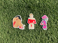 Sad & Sexy 3pk Stickers 