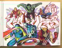 Image 1 of Original Art, "GHOF 43" Freestyle Blackbook Piece