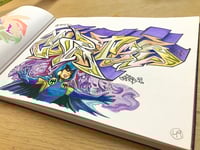 Image 2 of Original Art, "GHOF 49" Freestyle Blackbook Piece