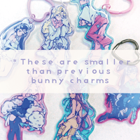 Image 1 of (SMALL!) Bunny charms 