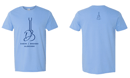 Image of Darin & Brooke Guitar logo t-shirt