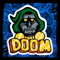 DR.DOOM Sticker