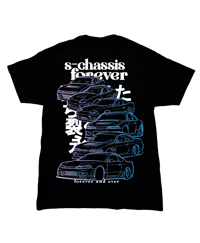 Image 1 of S-Chassis Forever Tee (Limit: 50) (Sml/Lrg/2xl/3xl)