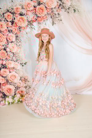 Image of Little Dreamers Session - Size 8 Pink Gown