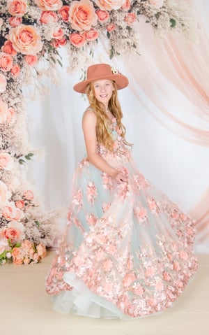 Image of Little Dreamers Session - Size 8 Pink Gown