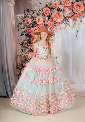 Image of Little Dreamers Session - Size 8 Pink Gown