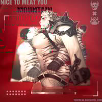 Image 2 of [PRE-ORDER] Nice To MEAT You Standee - Arknights - Mountain