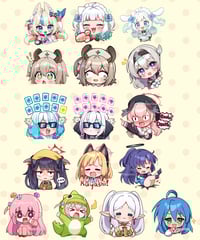 Image 1 of 3in vinyl stickers