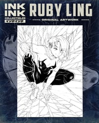 Image 1 of Original Art  - Spider-Gwen MTG Token Card  // Ling Ruby (eSoul)