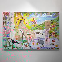 Image 1 of 'In the Kernel of Heaven and Hell' - Original Painting