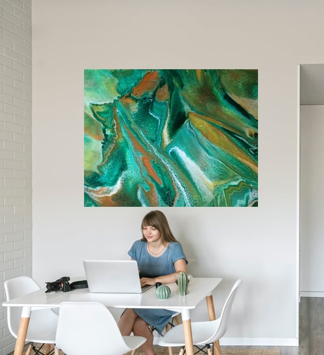 Green Melody 120-90 cm 