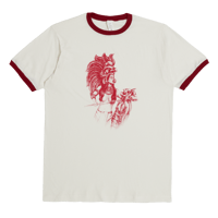 Image 1 of Warrior Ringer Tee Red 