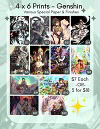 Image 2 of [Various Fandom] Prints & Foil Prints