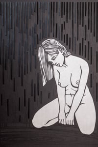 Image 1 of Abime 3 – Kirie original, papier découpé, plié