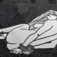 Image 2 of Abime 2 – Kirie original, papier découpé, plié