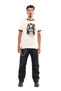 Image 2 of Metal Warrior Ringer Tee