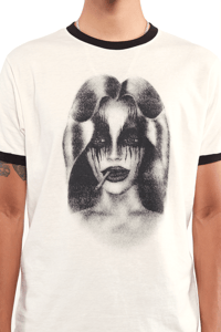 Image 3 of Metal Warrior Ringer Tee