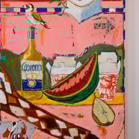 Image 4 of 'Birds, Clowns and Ghosts' - Original Painting