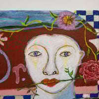 Image 6 of 'Birds, Clowns and Ghosts' - Original Painting