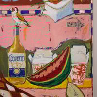 Image 8 of 'Birds, Clowns and Ghosts' - Original Painting